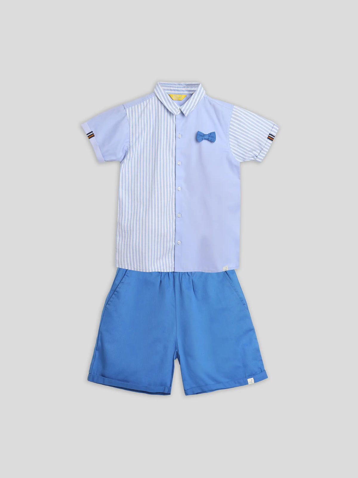Blue Shirt & Shorts Set Somersault
