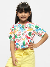 Happy Ants Drop Shoulder Cotton Shirt