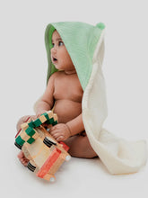 Banana Double Cloth Baby Towel Set- White Somersault