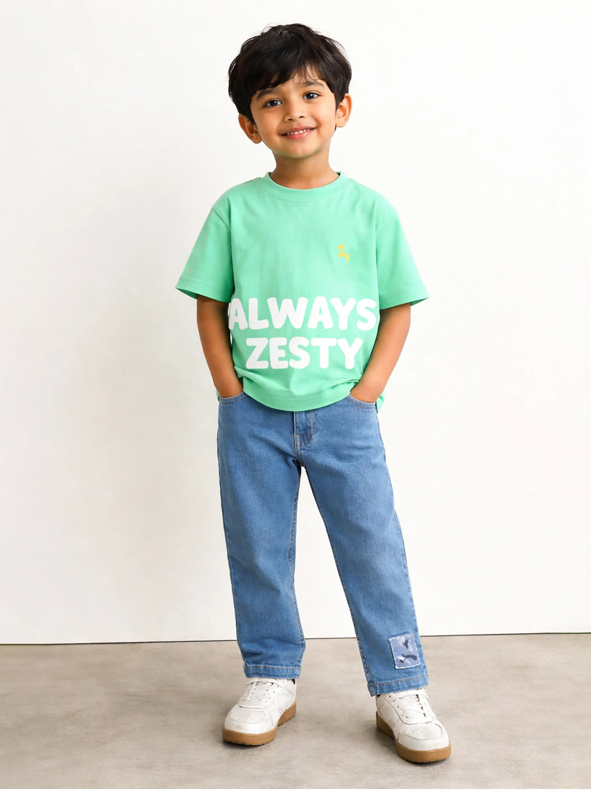 Always Zesty Tee & Denim Set