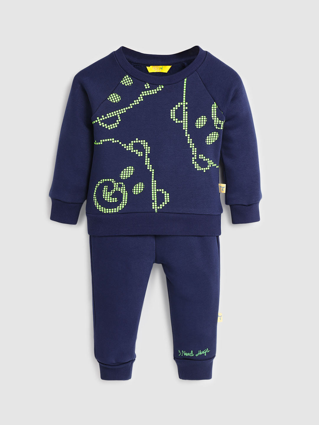 Printed Sweatshirt & Jogger Set