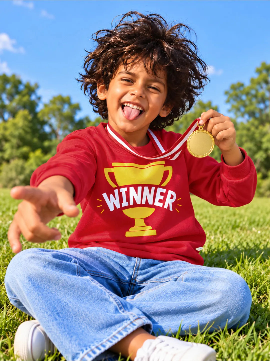 Winner Full Sleeves T-Shirt