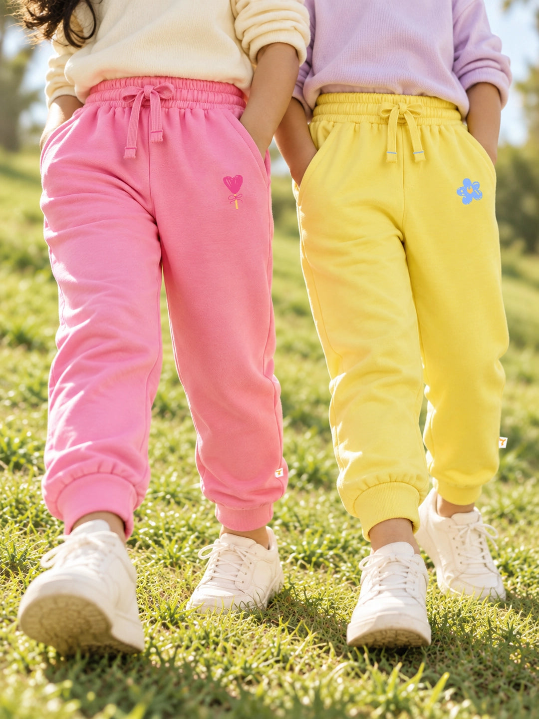 Pack of 2 Girl's Joggers