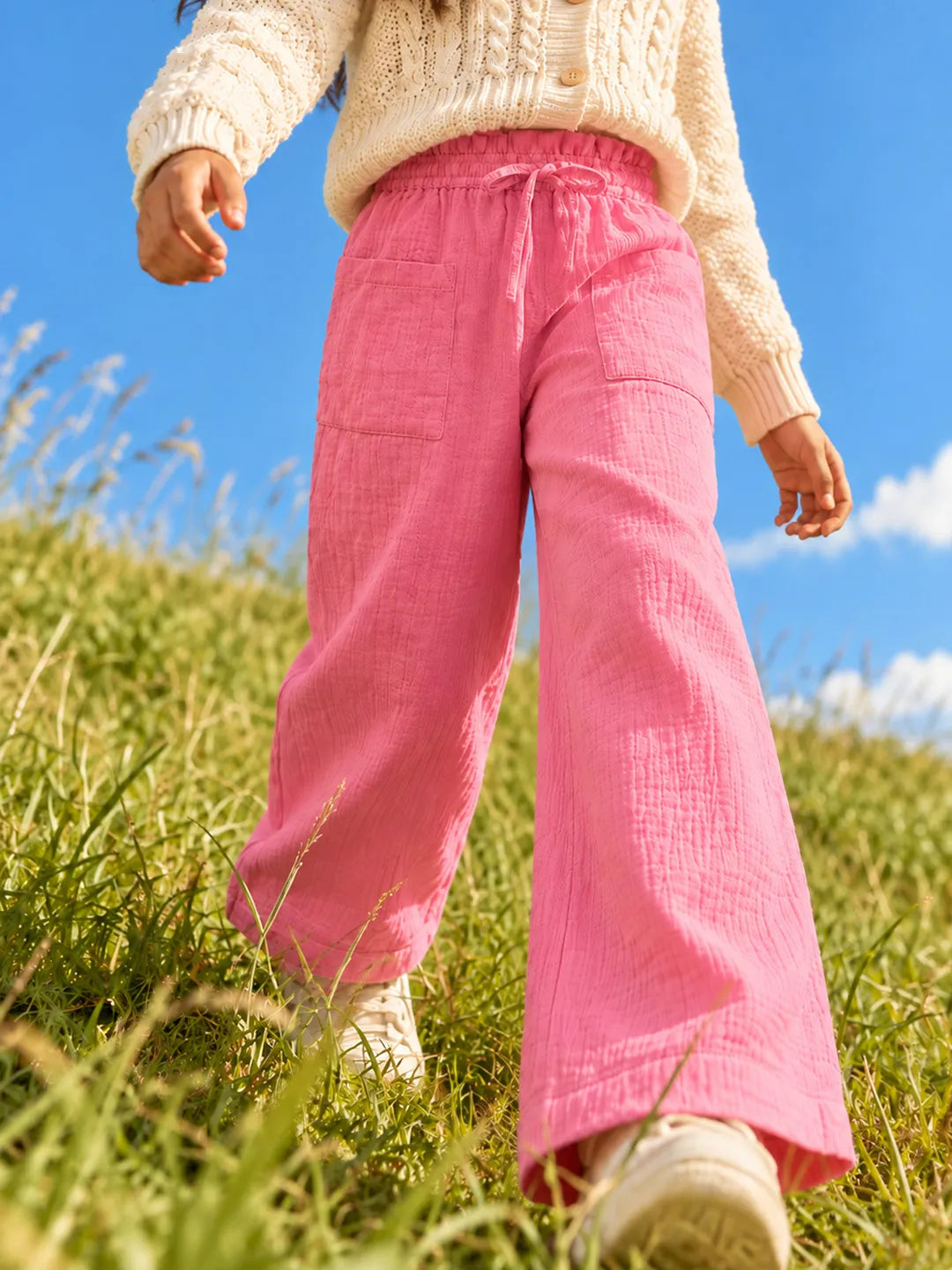 Pink Double Cloth Pajama