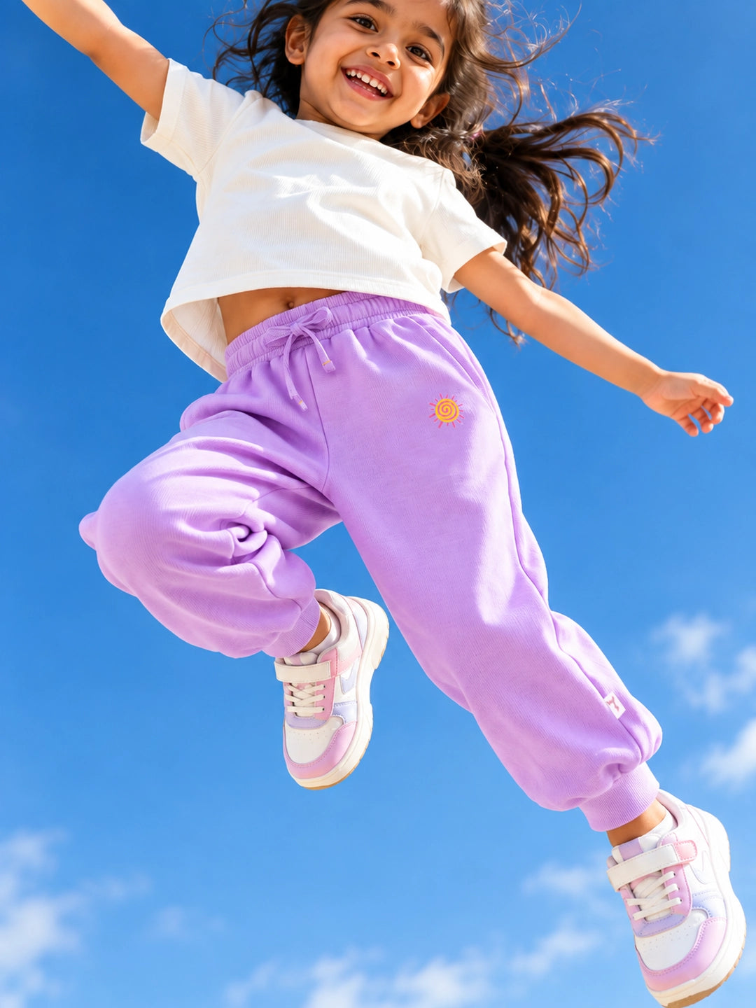 Lilac Pop Girl's Joggers
