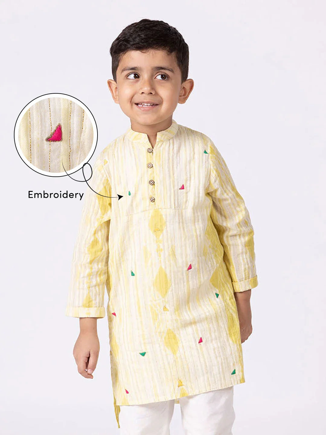 Yellow Daffodil Kurta