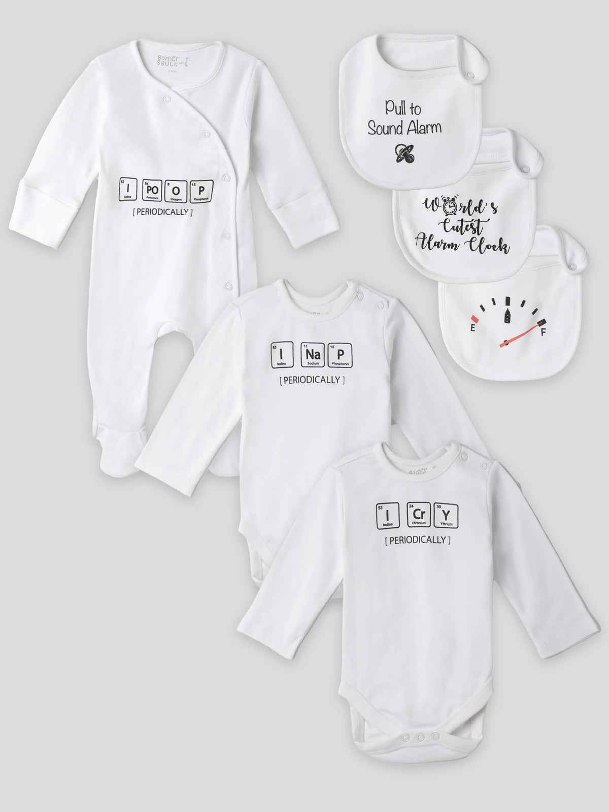 Periodically Newborn Essentials Set of 6 Somersault