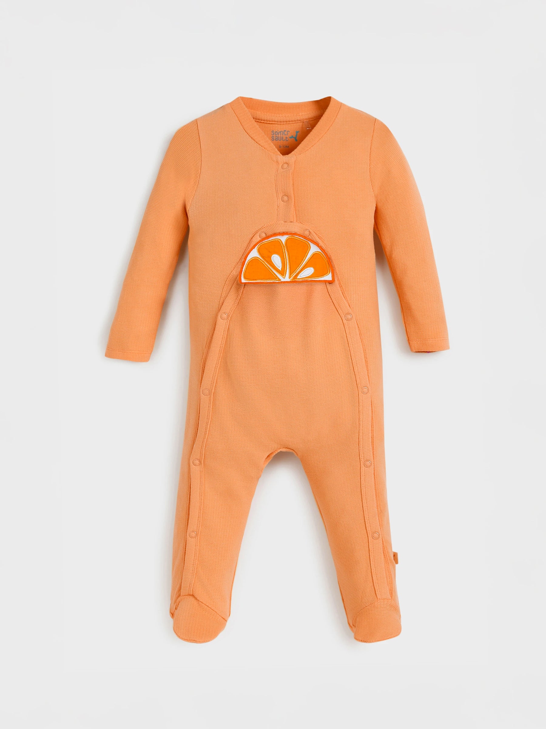 Zesty Orange Sleepsuit