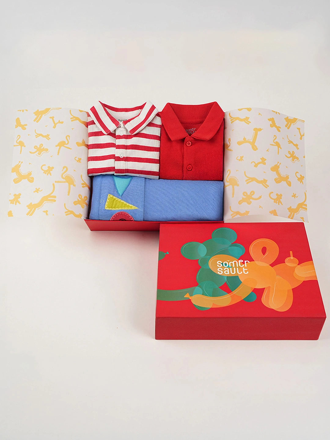 Happy Giggles Newborn Essential Surprise Box- Boy- Pack of 3