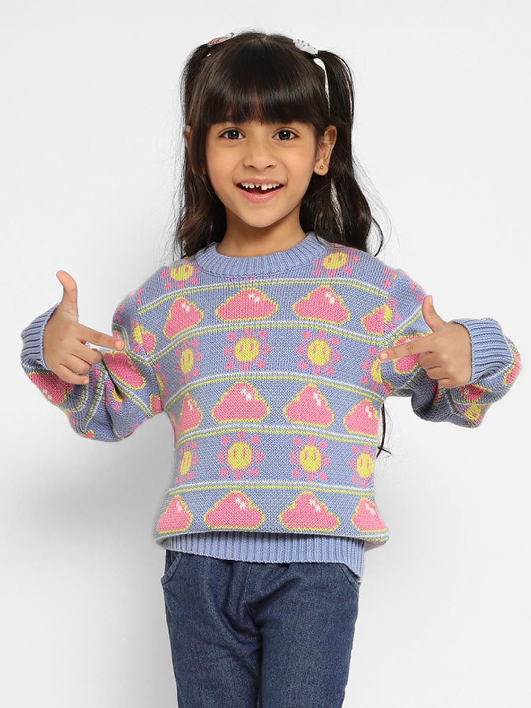 Printed Cotton Pullover