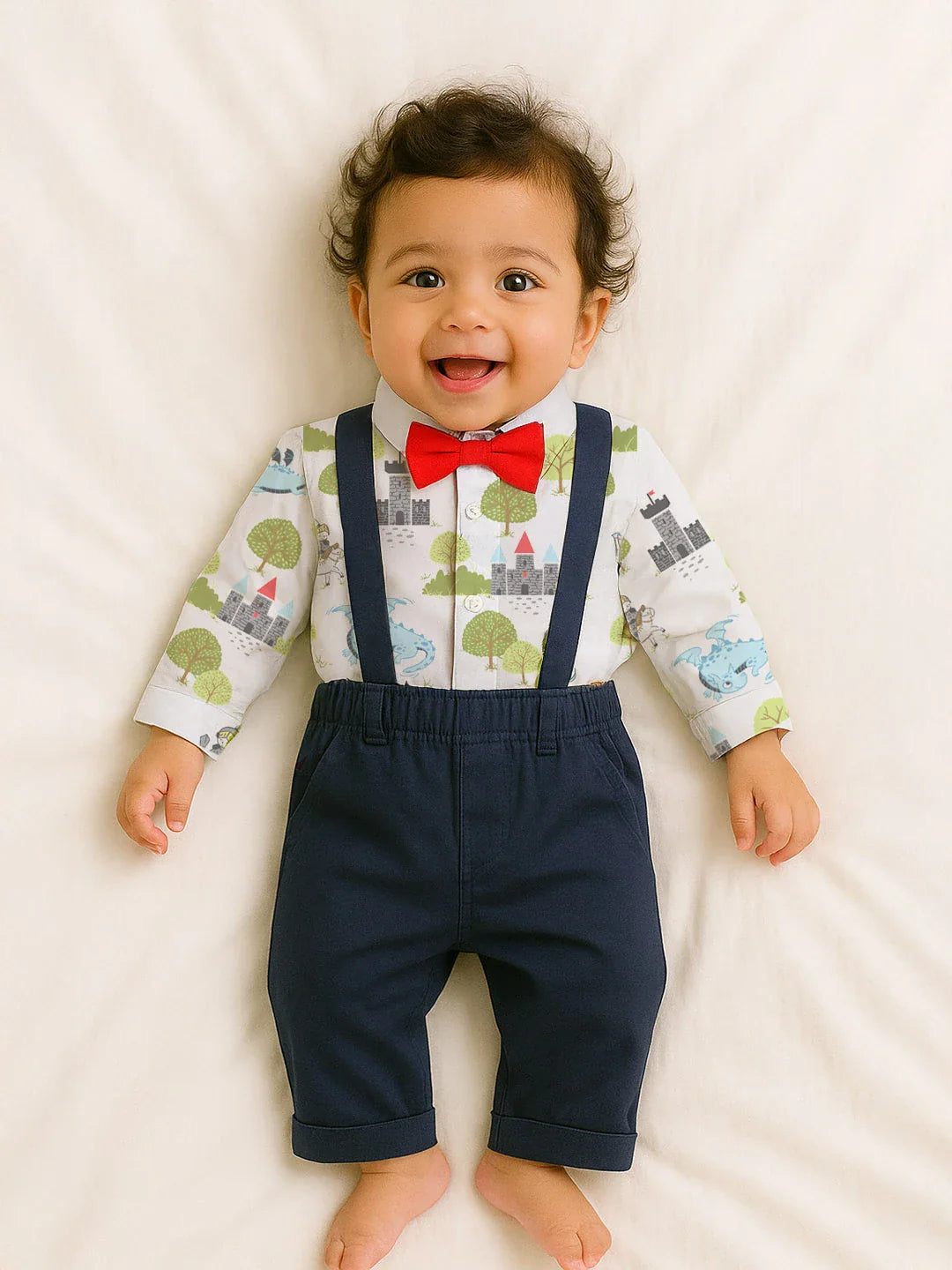 Knights and Castle Bodysuit and Pants Set