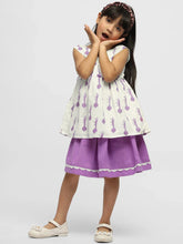 Turnip Flared Cotton Long Top & Skirt Set