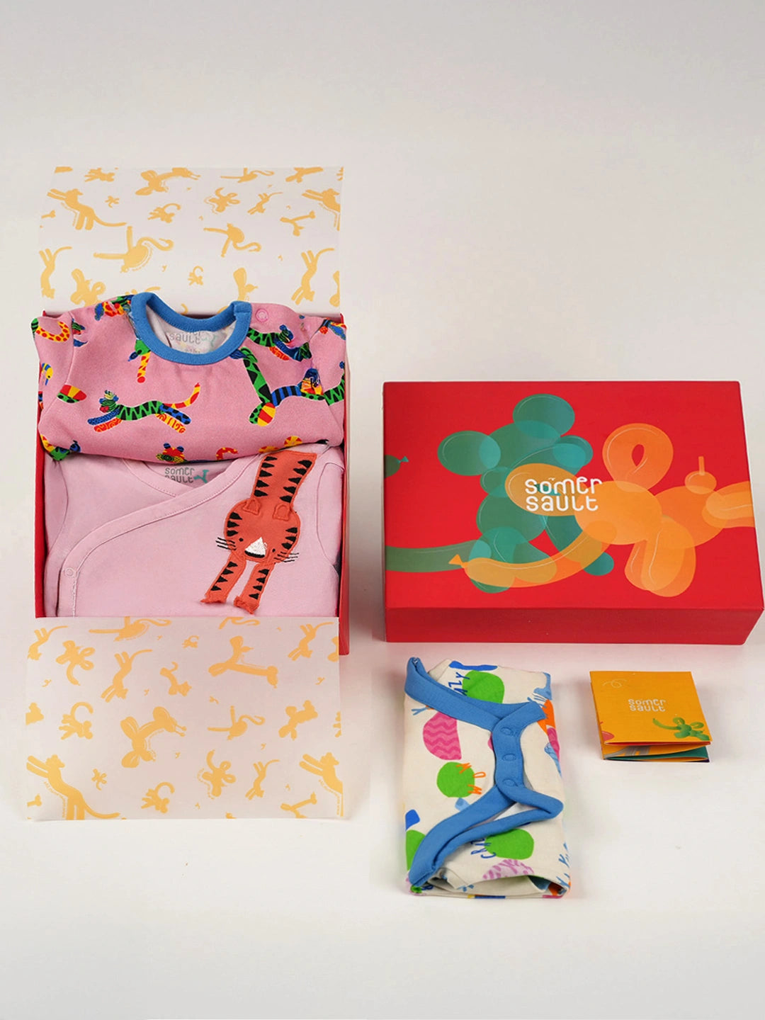 All Abstract Newborn Essential Suprise Box- Girl- Pack of 3