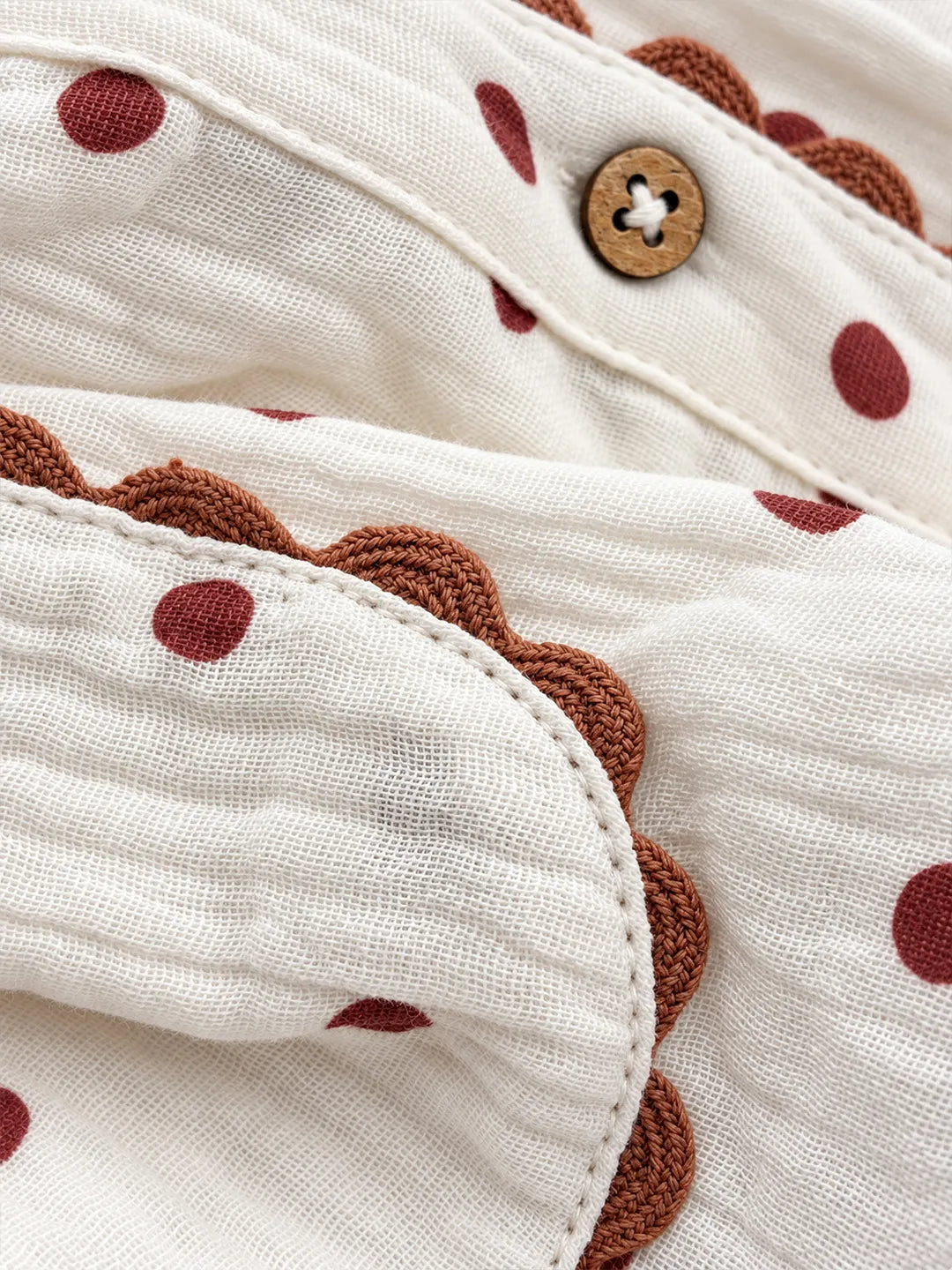 Pokla Dots Full Sleeves Top