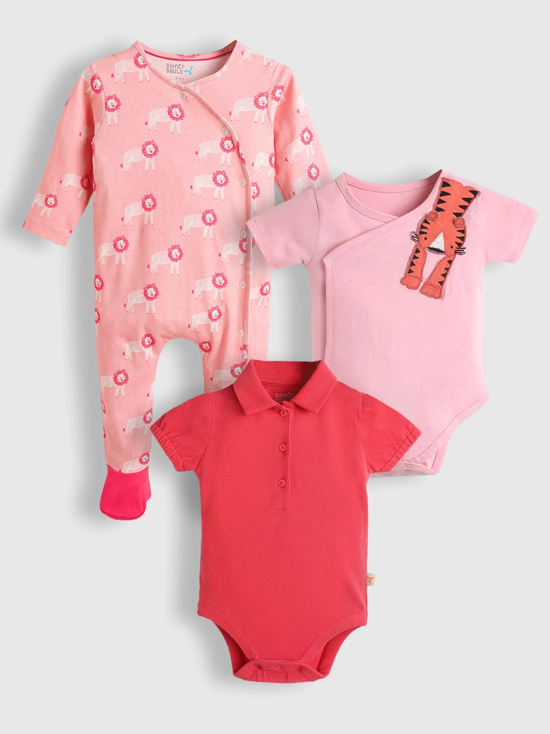Roar Newborn Essential Surprise Box- Girl- Pack of 3