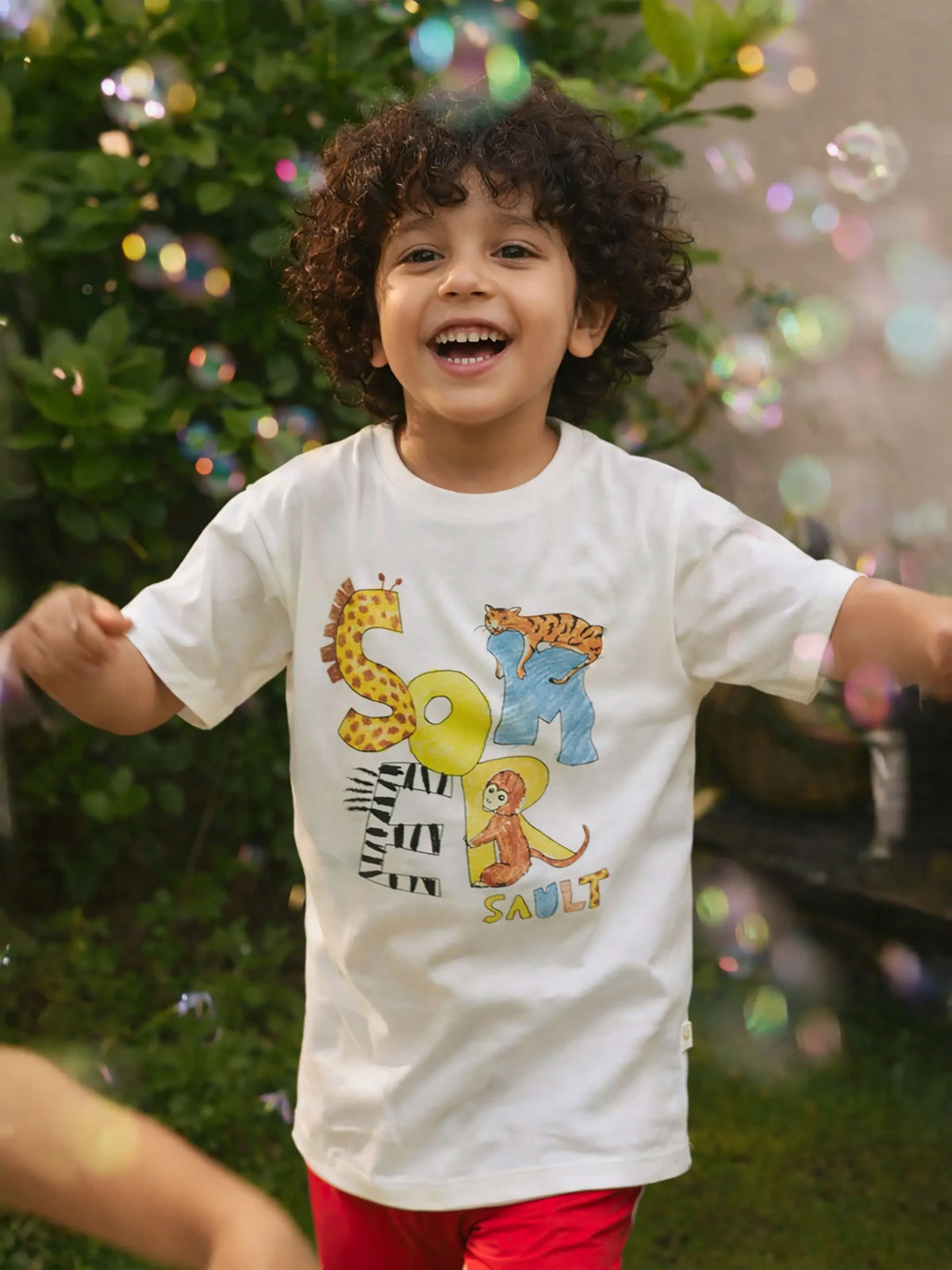 Roar & Smile Tee & Shorts Set