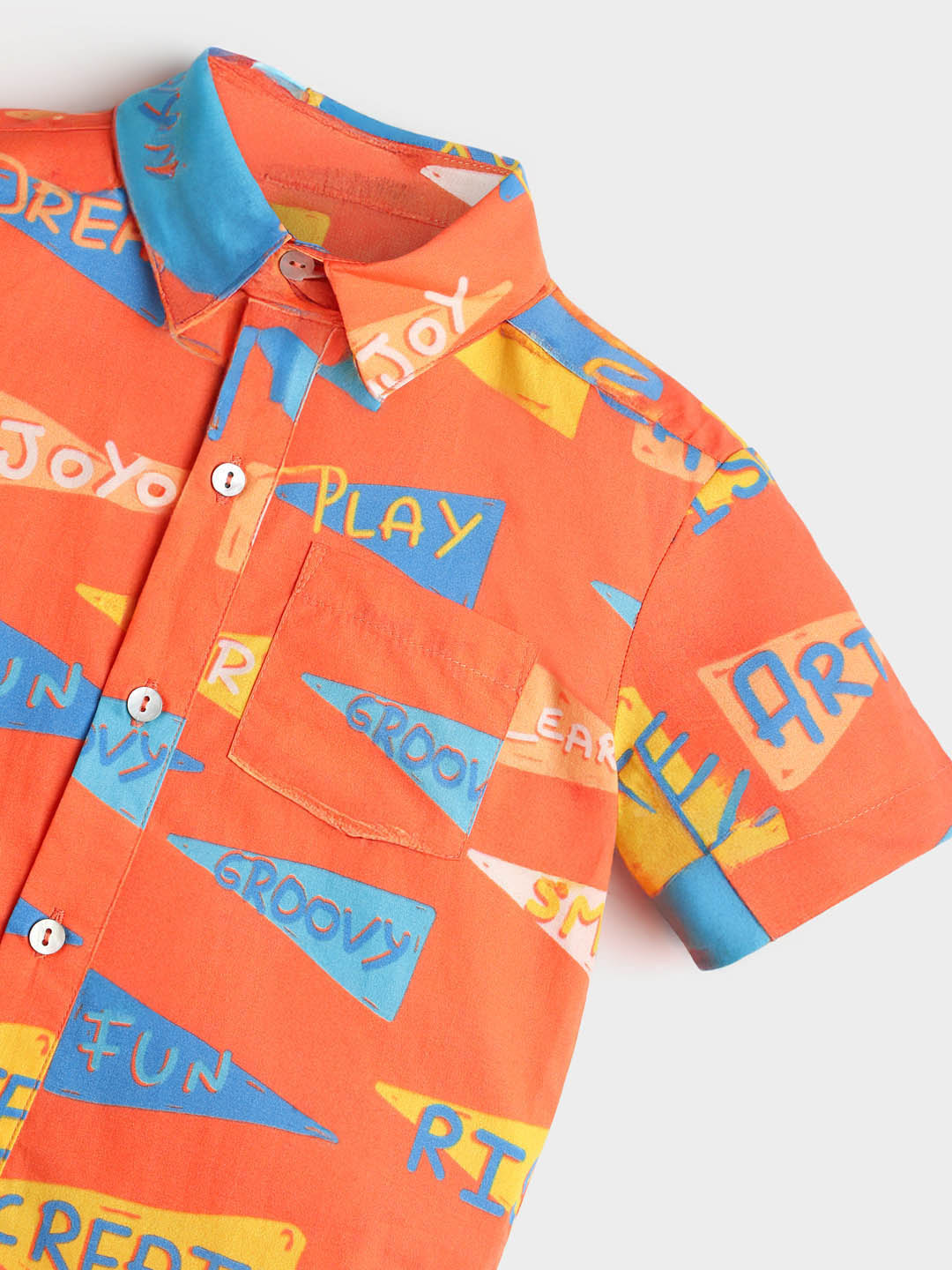 Cotton Shirt & Bermuda Set