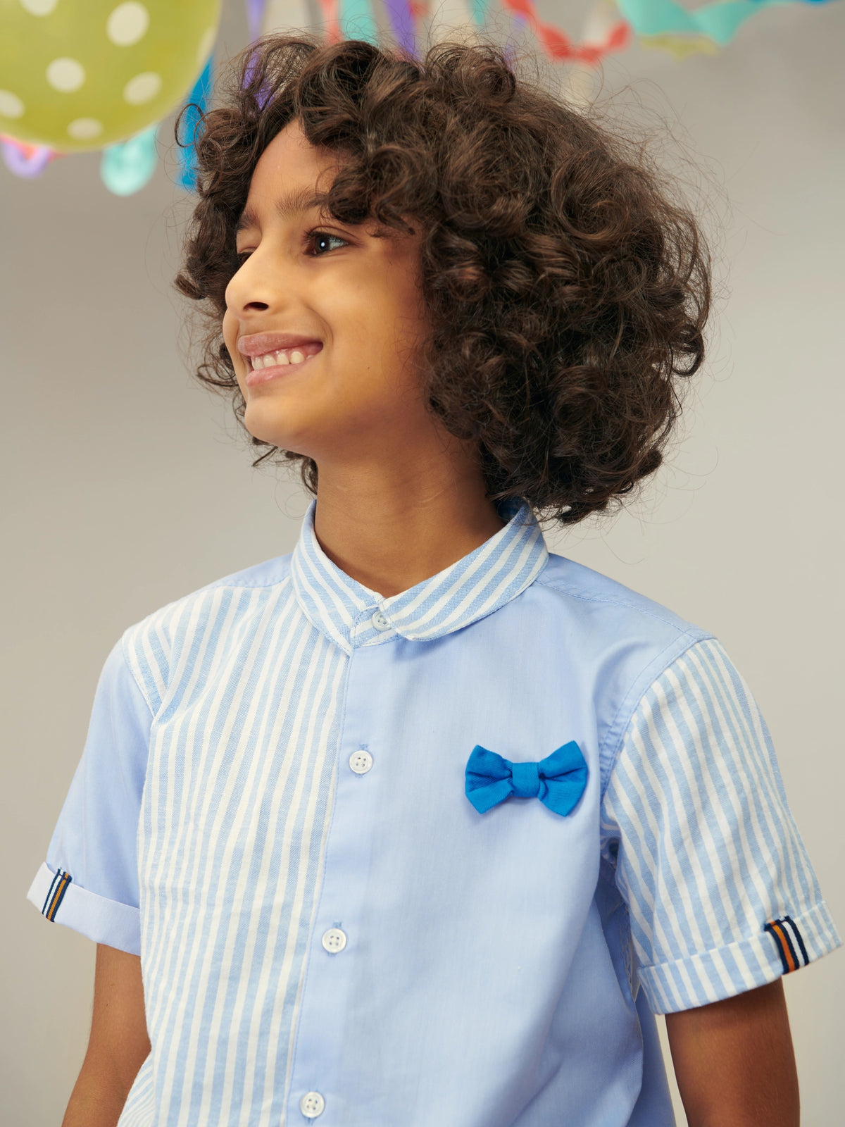 Blue Shirt & Shorts Set Somersault