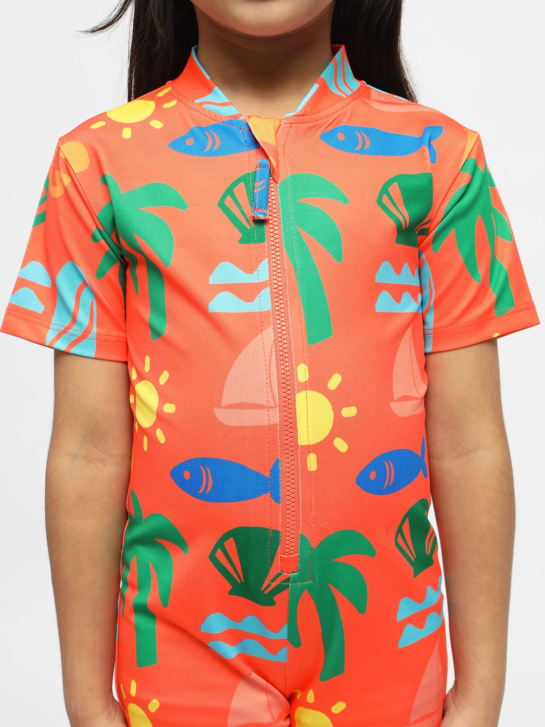 Beach Vibes Legged Swimsuit
