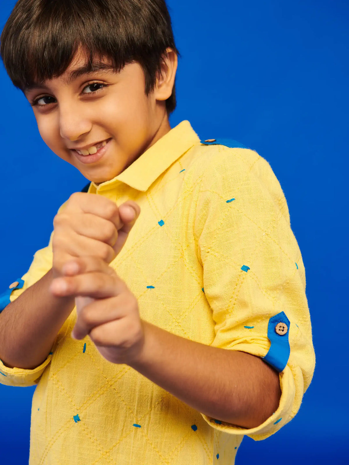 Barfi Boys Kurta Set Somersault