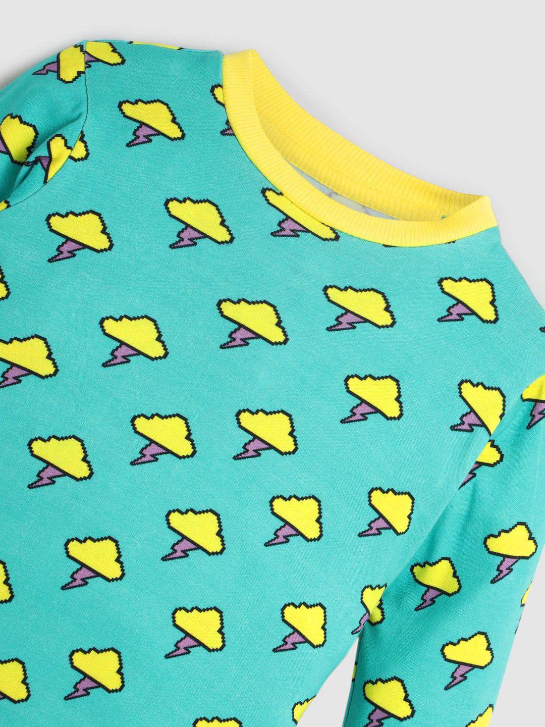 Printed Cotton Sleepsuit
