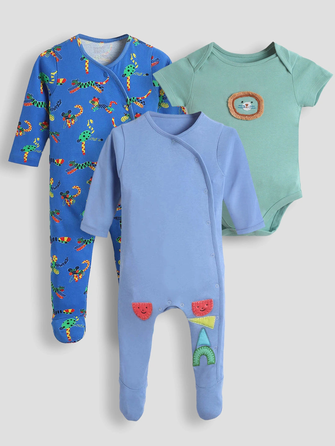 All Abstract Newborn Essential Surprise Box- Boy- Pack of 3