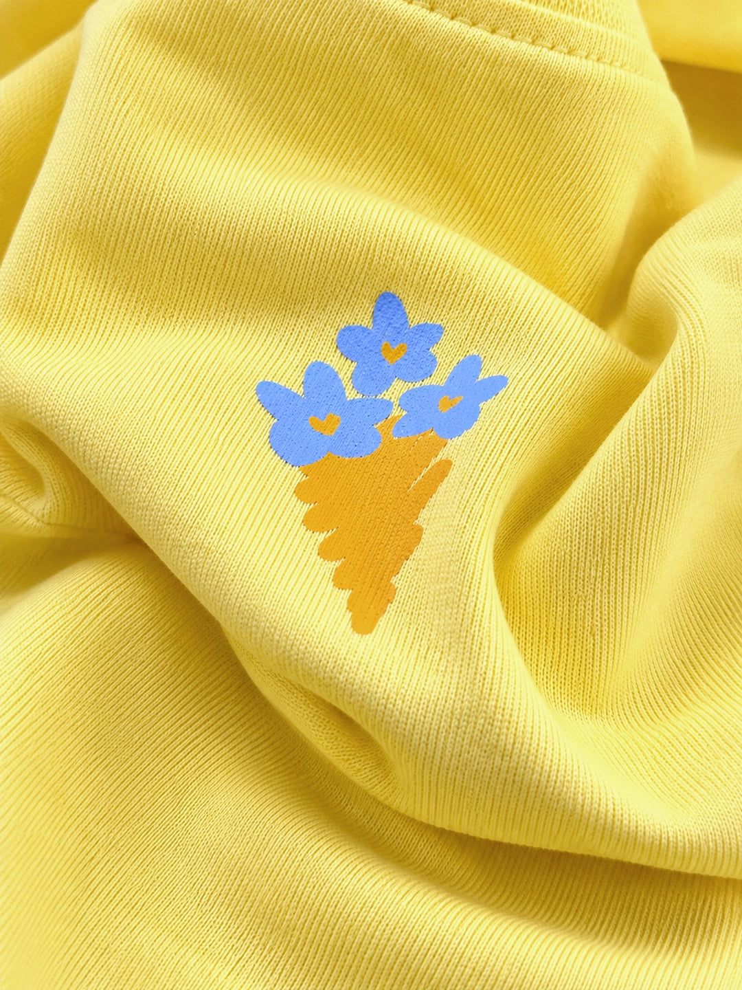Playful Yellow Girl's T-Shirt