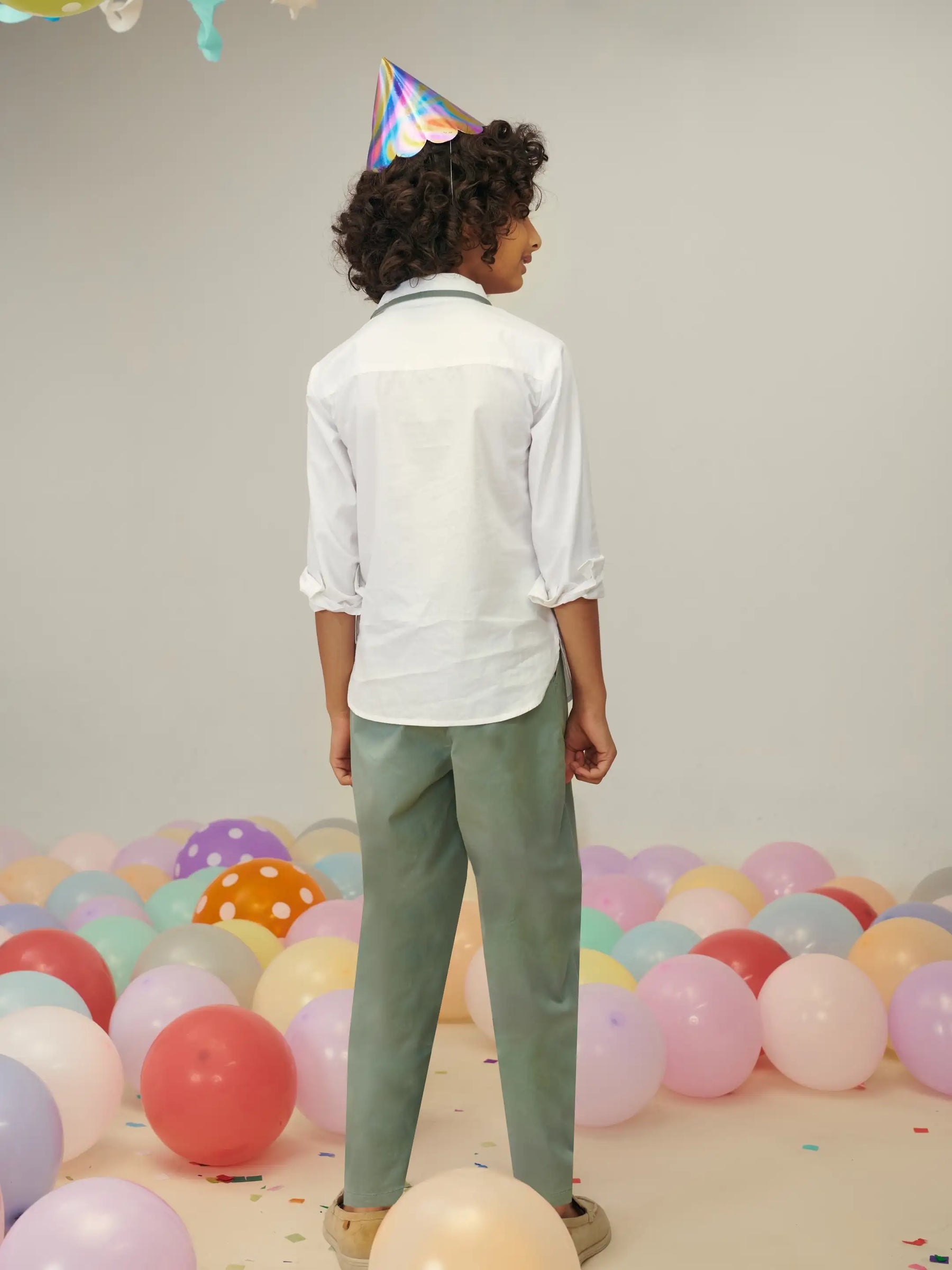 Pintuck Shirt & Pant Set Somersault