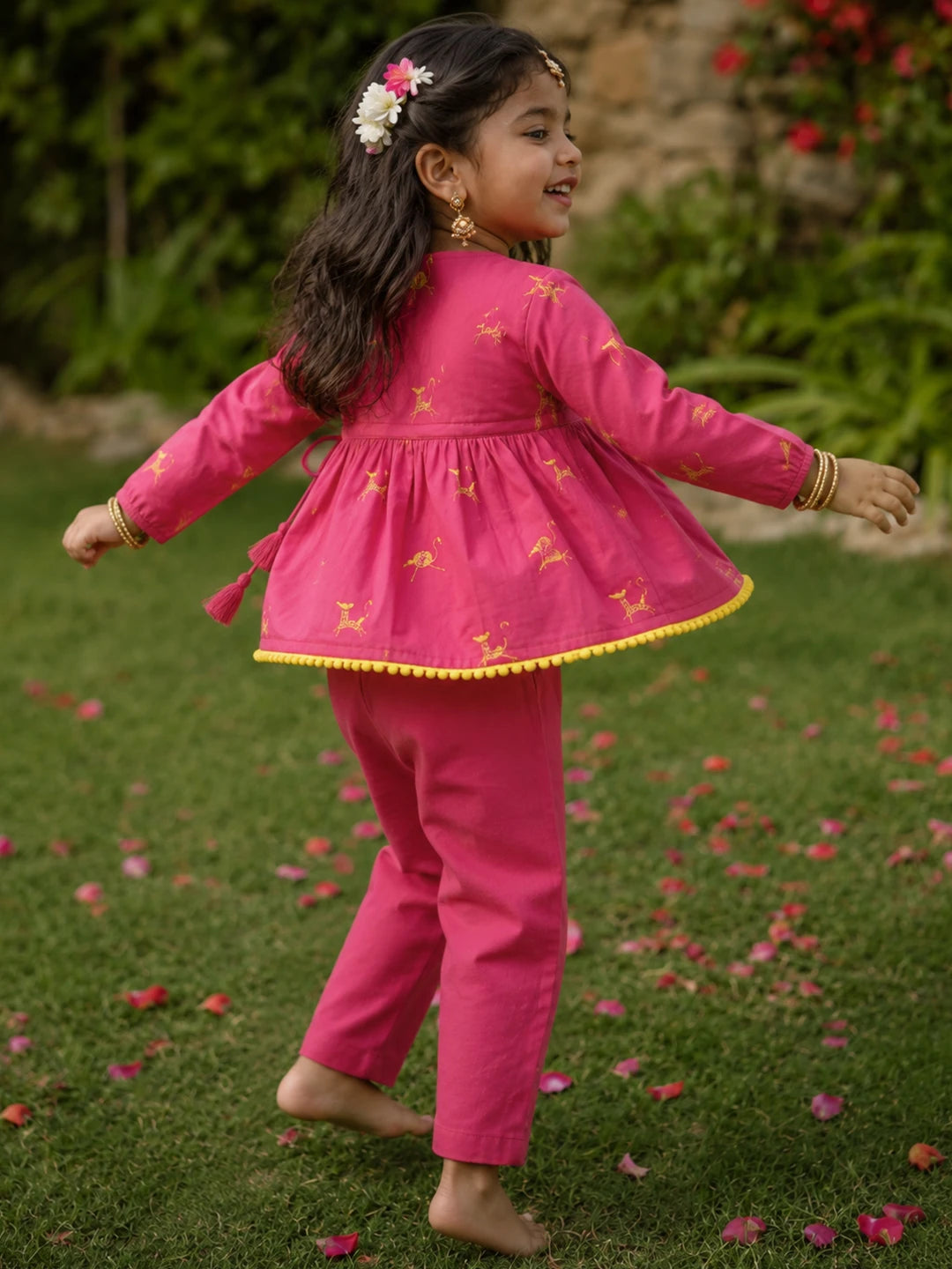 Short Kurta with Pajama Set