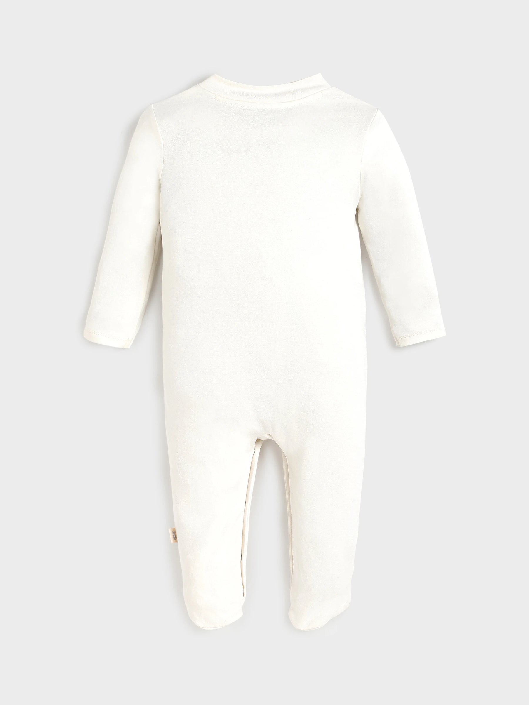 White Quilted Sleepsuit