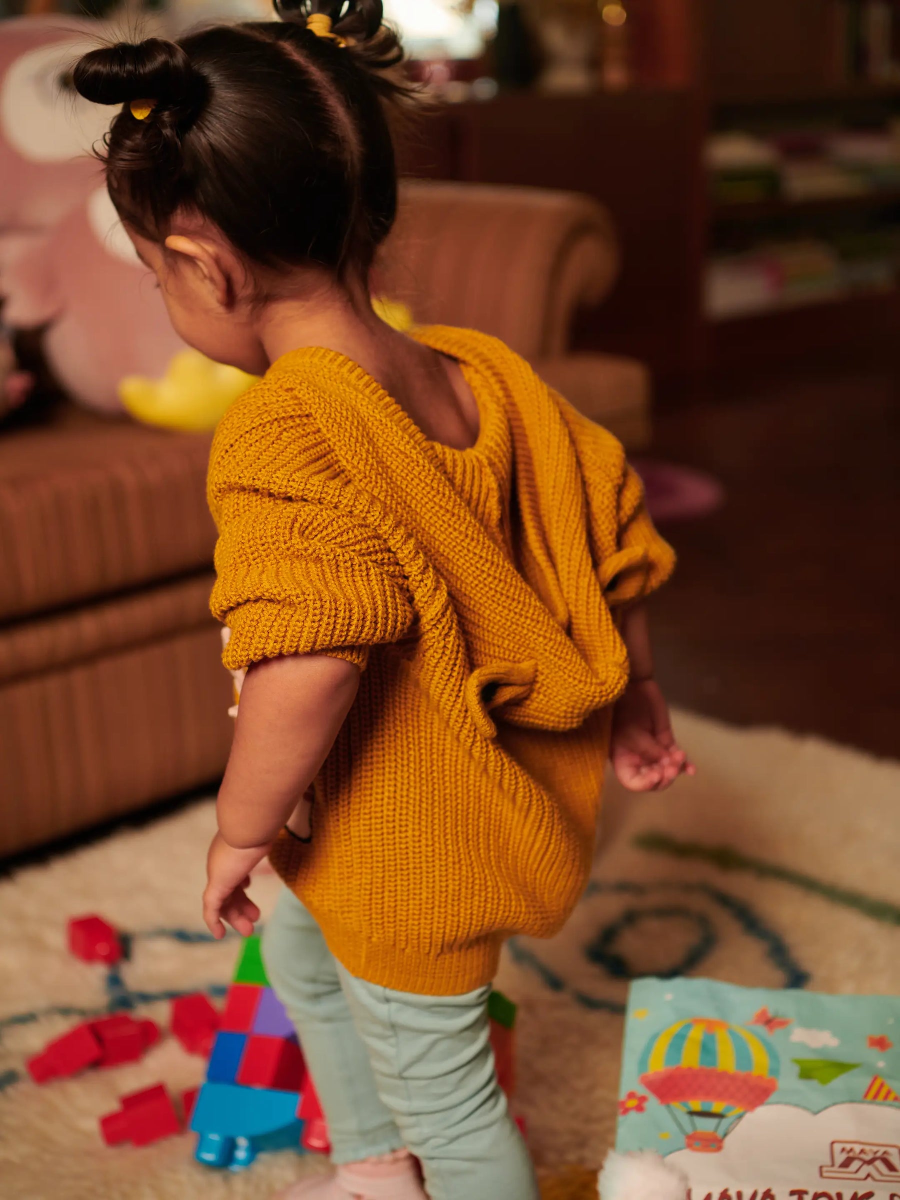 Knitted Chunky Hooded Cardigan Somersault