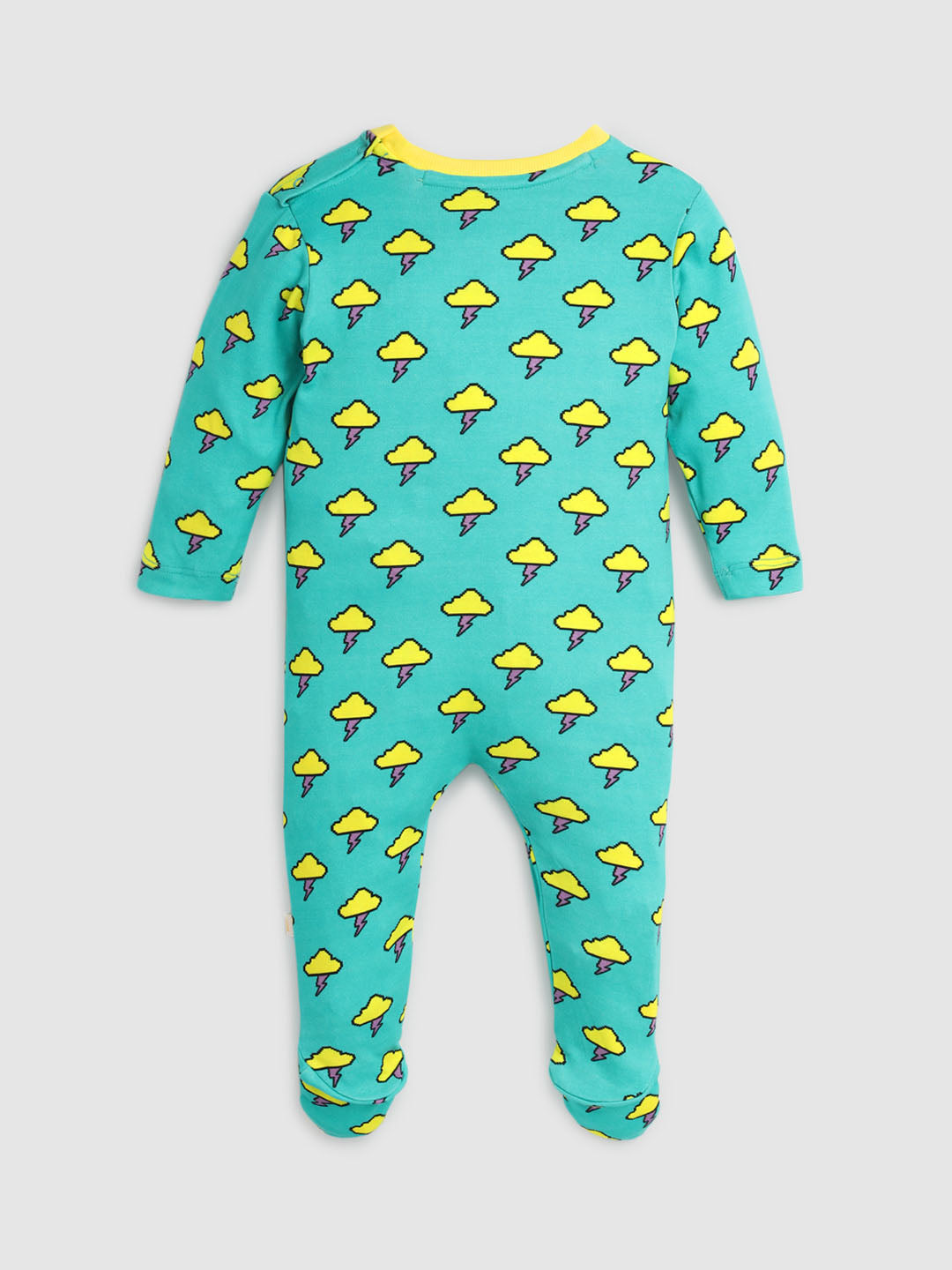 Printed Cotton Sleepsuit