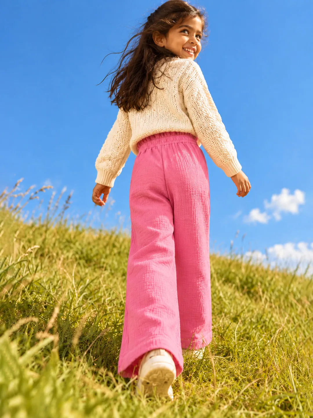 Pink Double Cloth Pajama