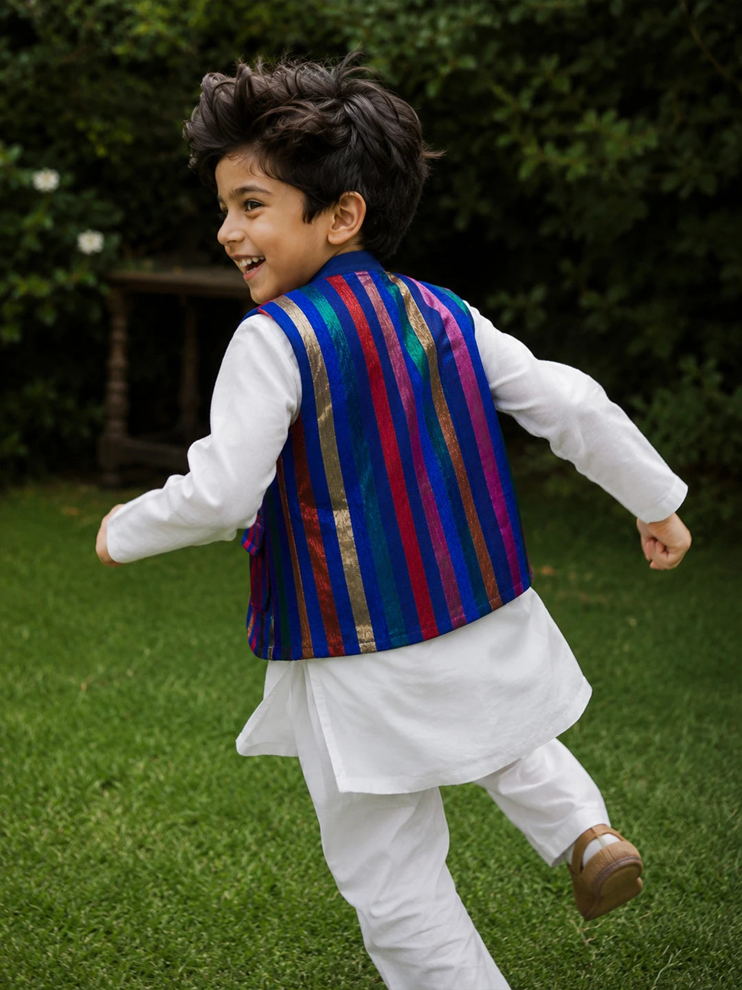 Jhilmil Reversible Nehru Jacket