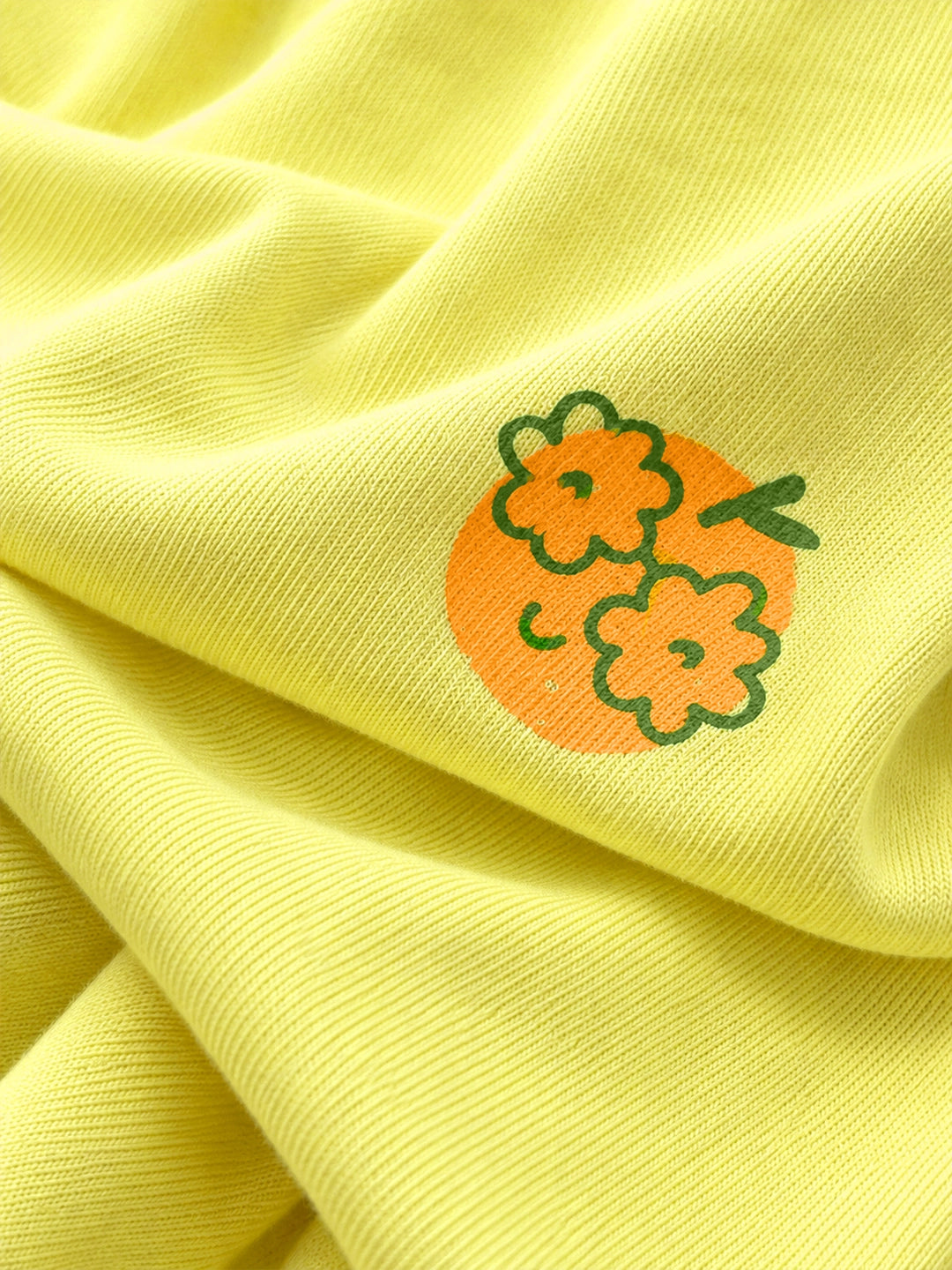 Playful Yellow T-Shirt & Jogger Set