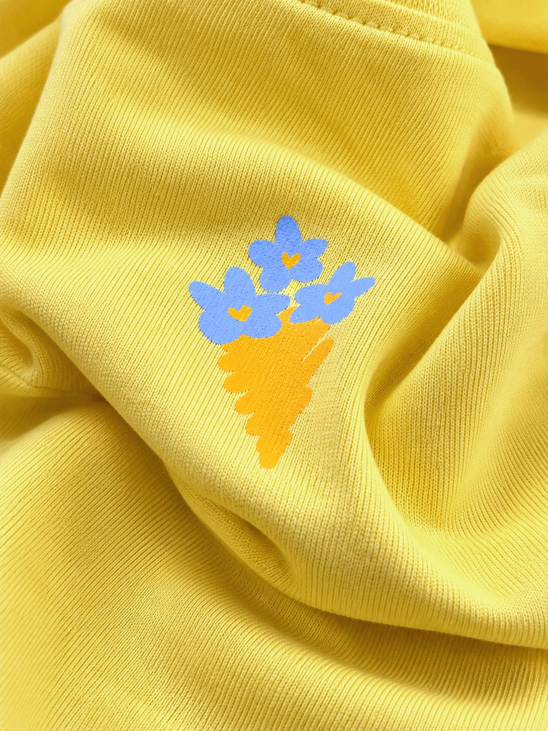 Playful Yellow T-Shirt & Jogger Set