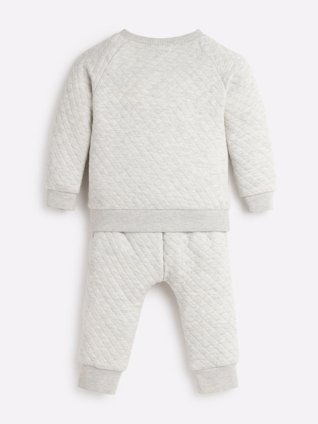 Little Masters Quilted Sweat & Joggers Set