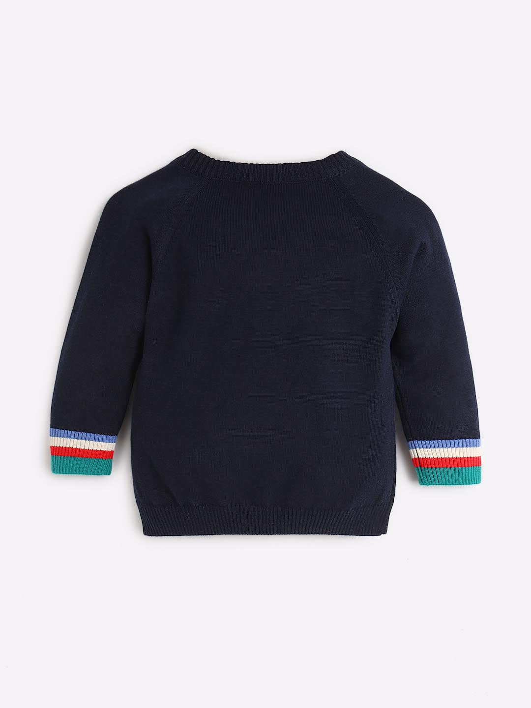 Little Builder Printed Cotton Sweater