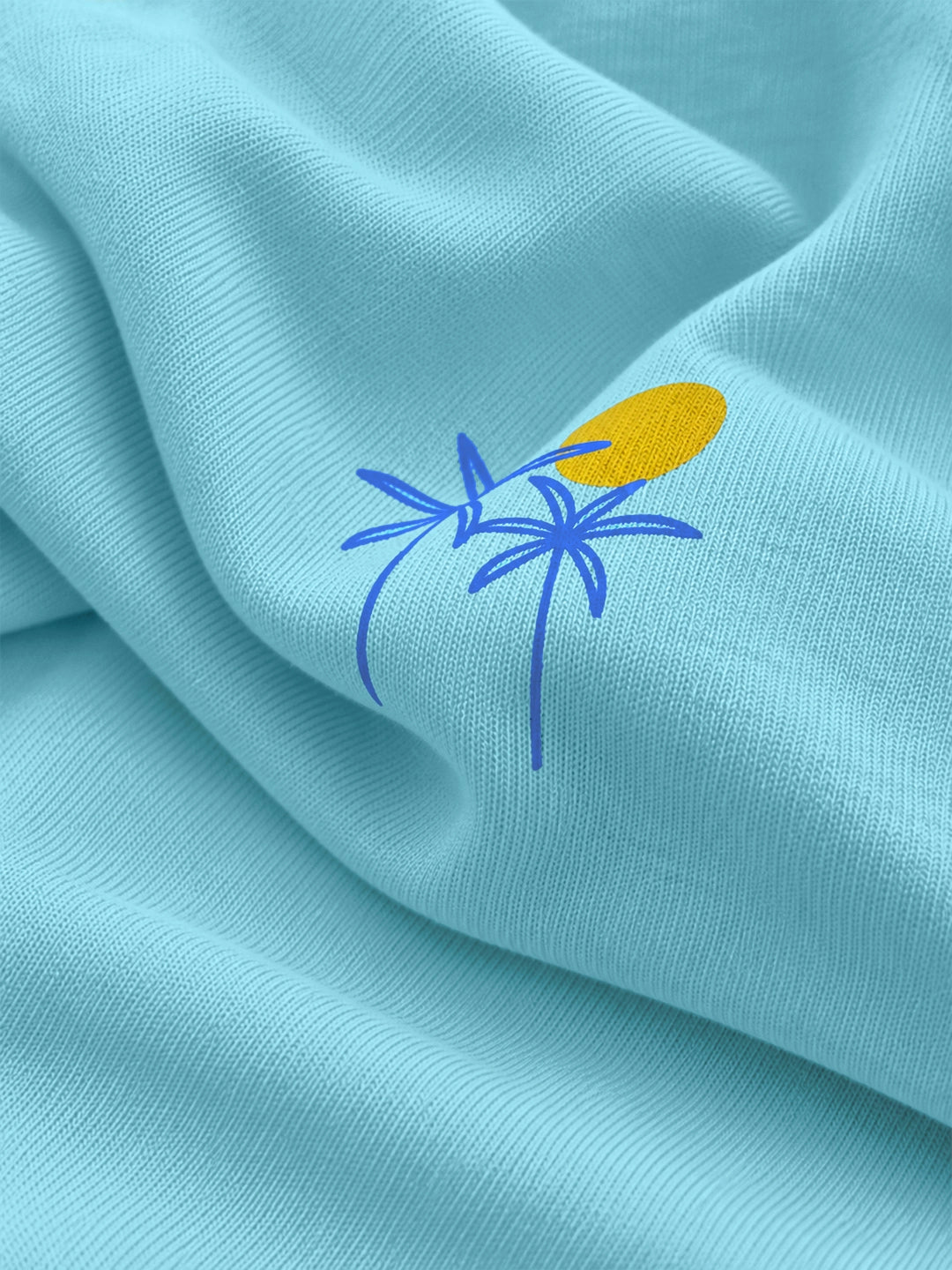 Aqua Blue T-Shirt & Shorts Set