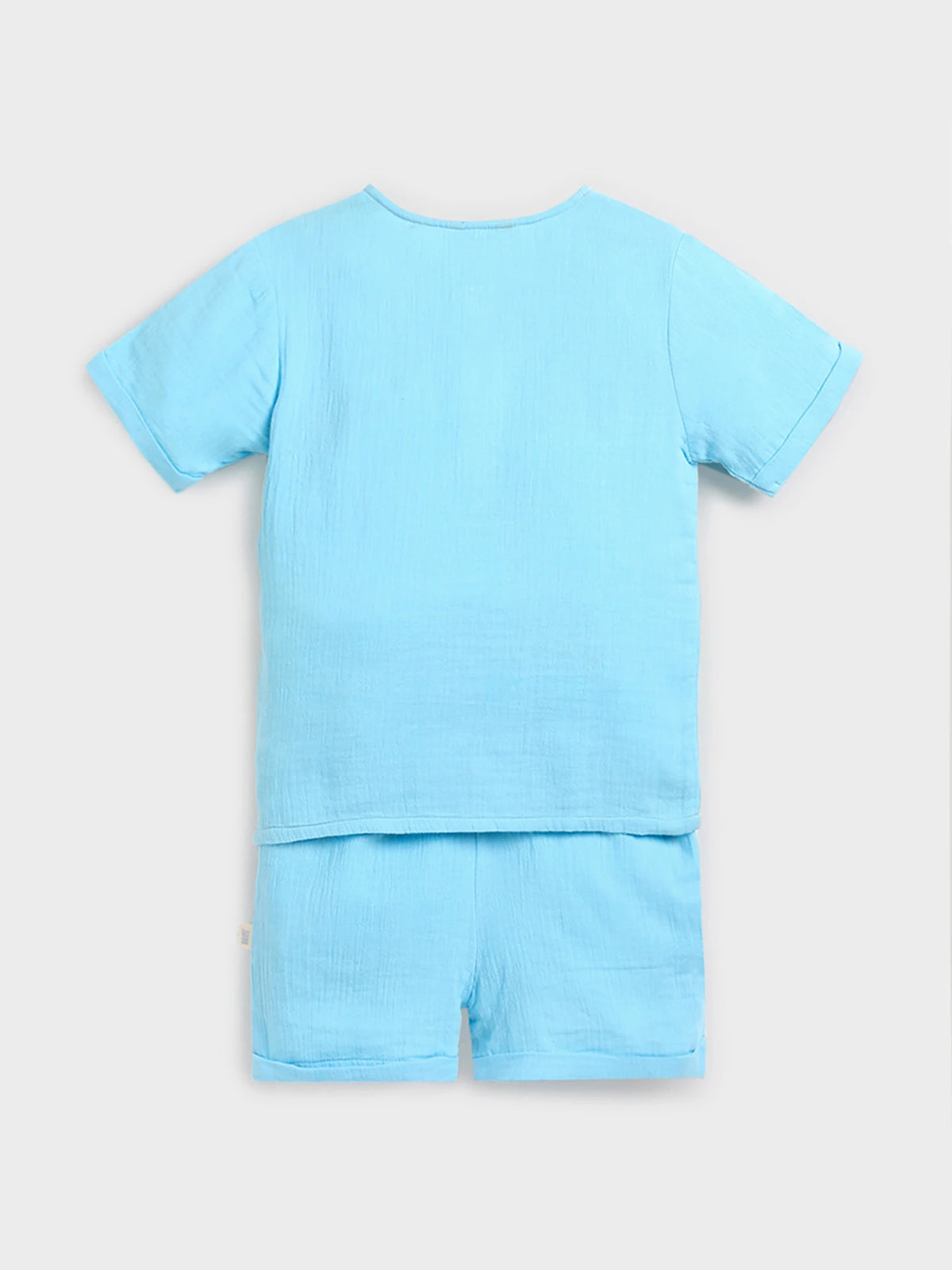 Solid T-Shirt & Shorts Set
