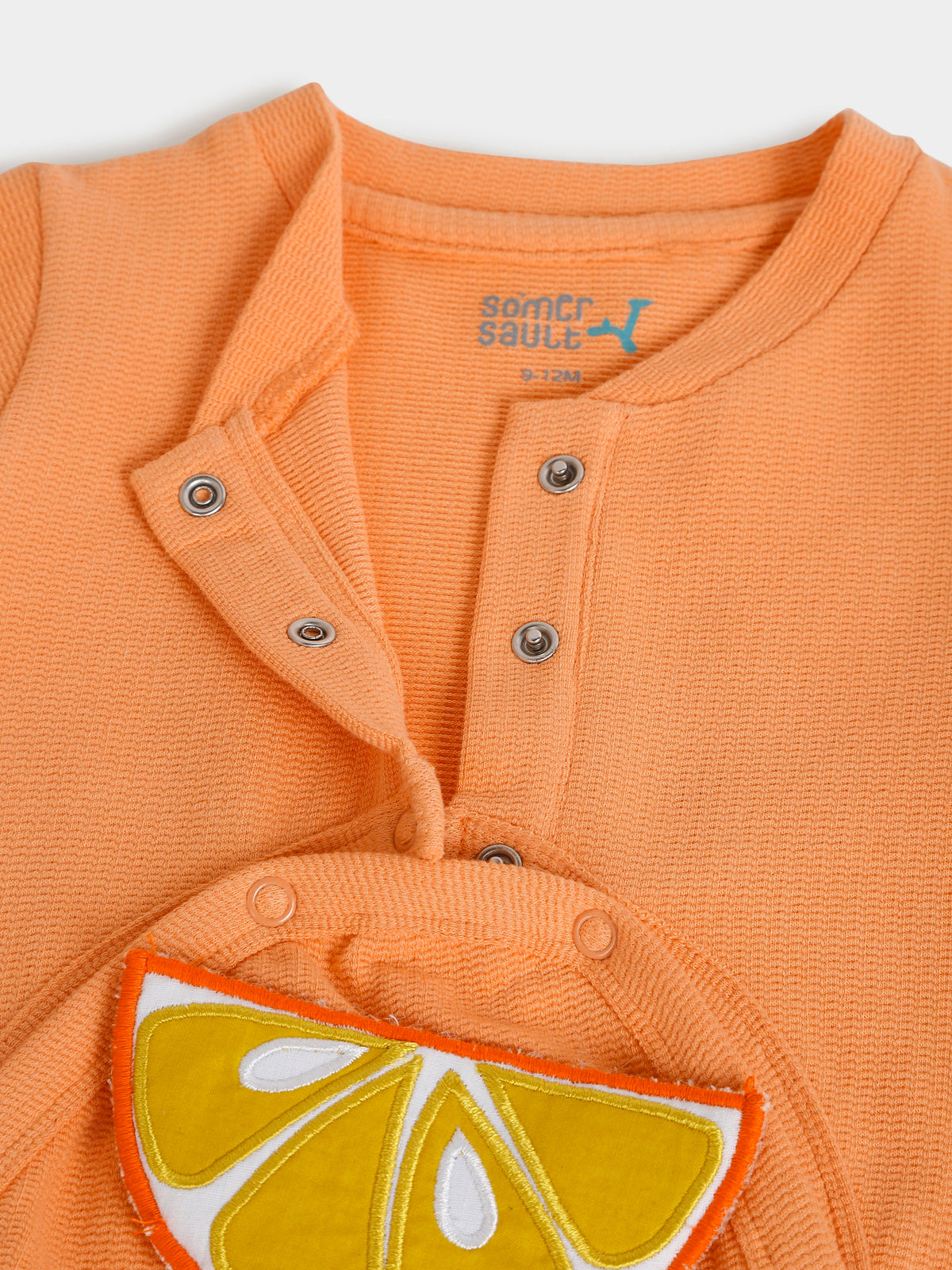 Zesty Orange Sleepsuit