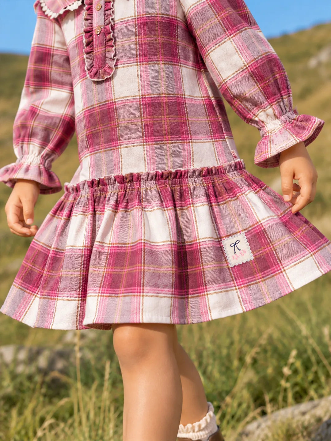 Checked Shirt Dress