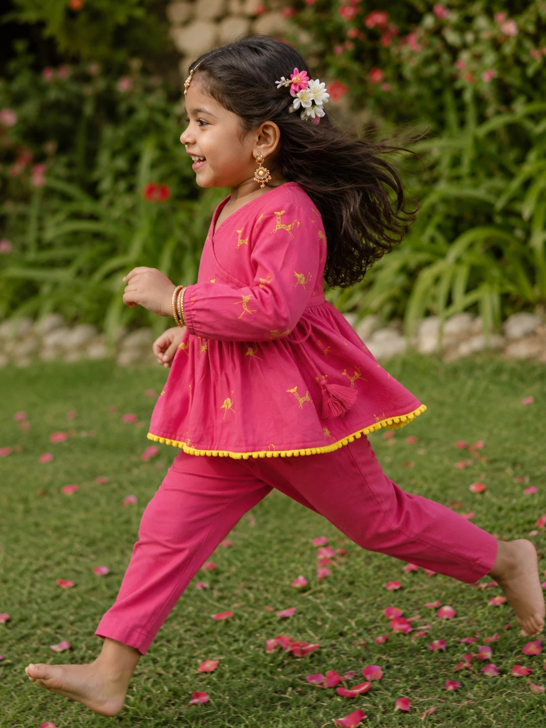 Short Kurta with Pajama Set