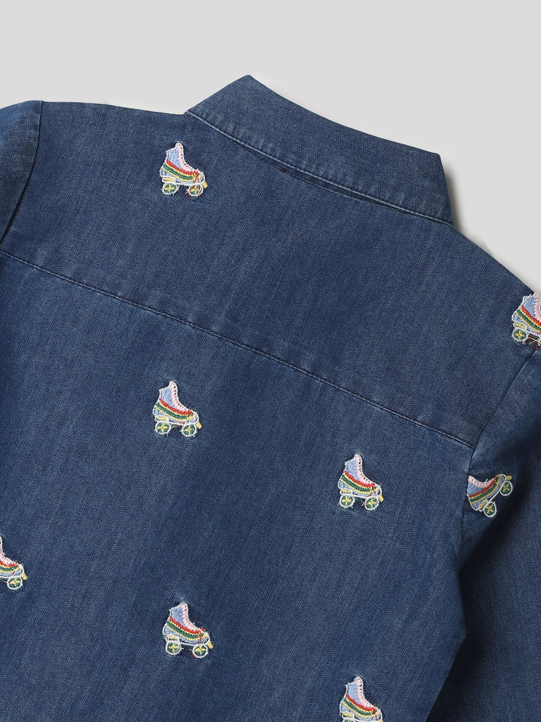 Rollerblades Denim Shirt Somersault