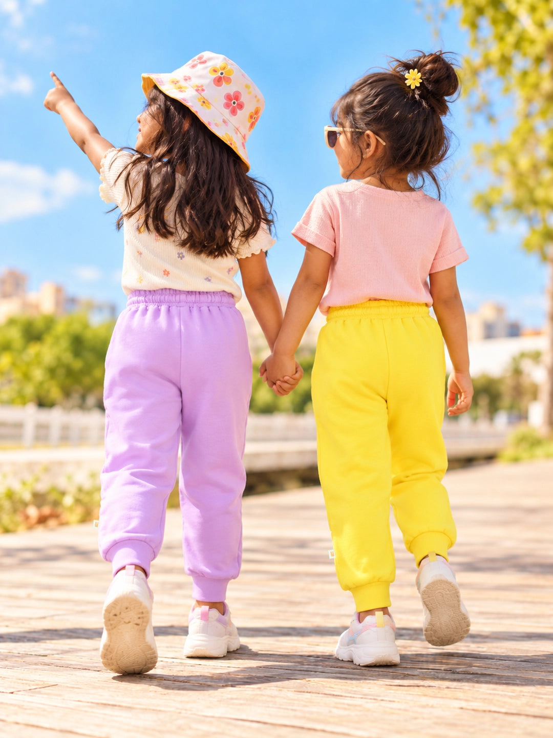 Pack of 2 Girl's Joggers