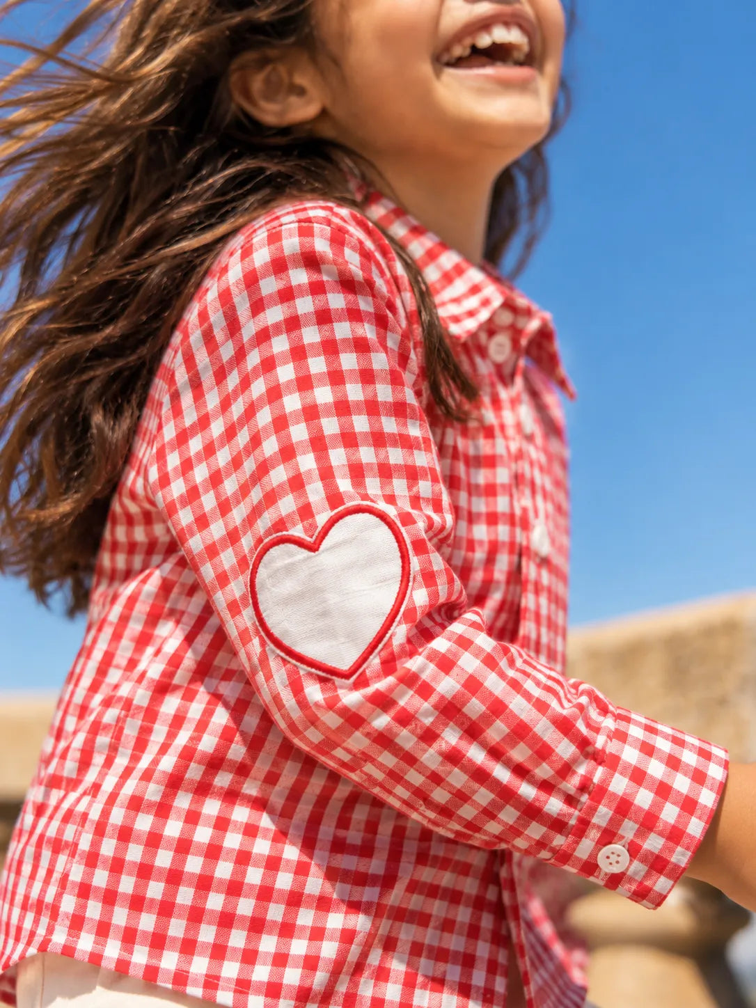 Gingham Heart Shirt