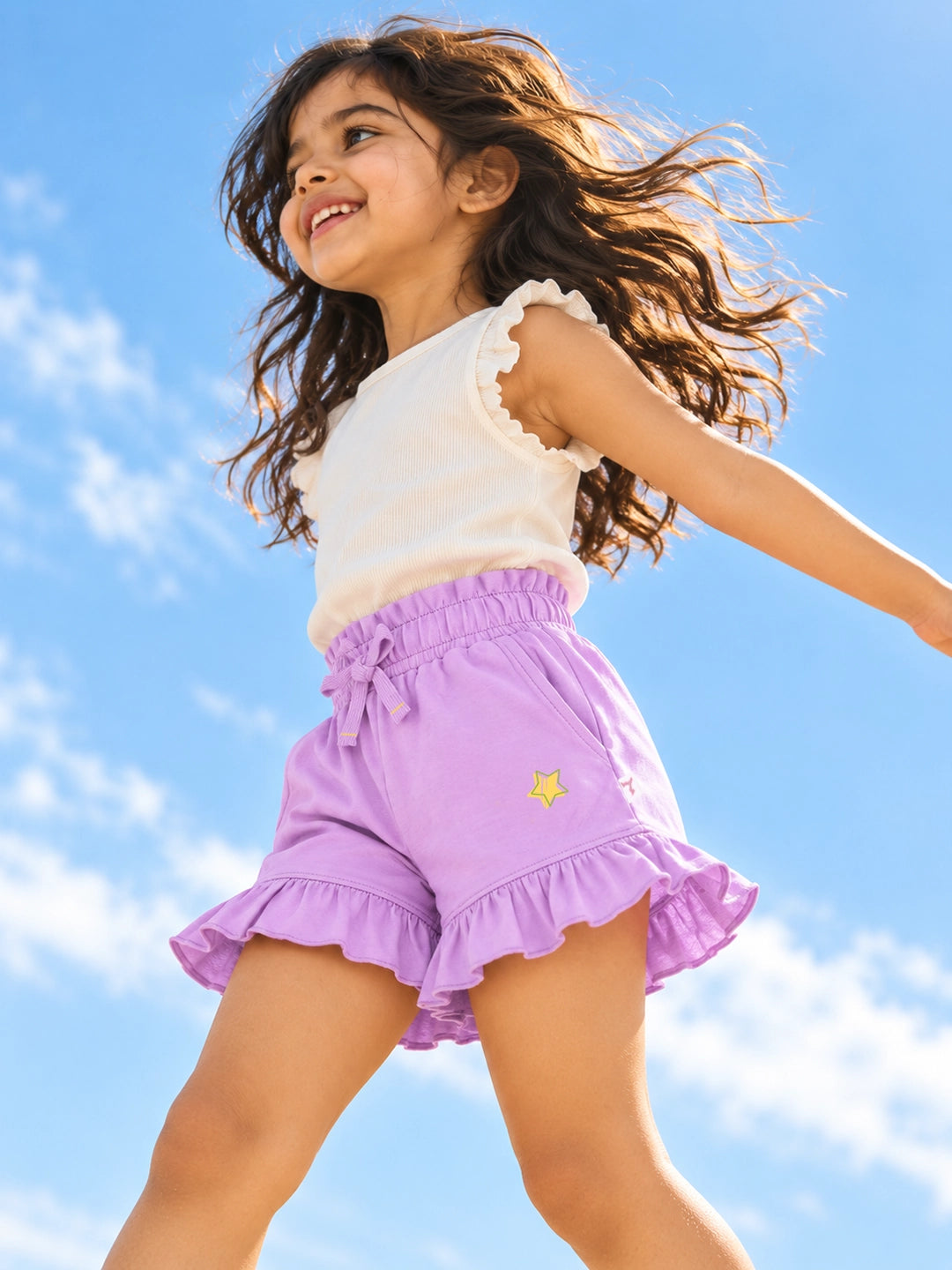 Lilac Pop Girl's Shorts