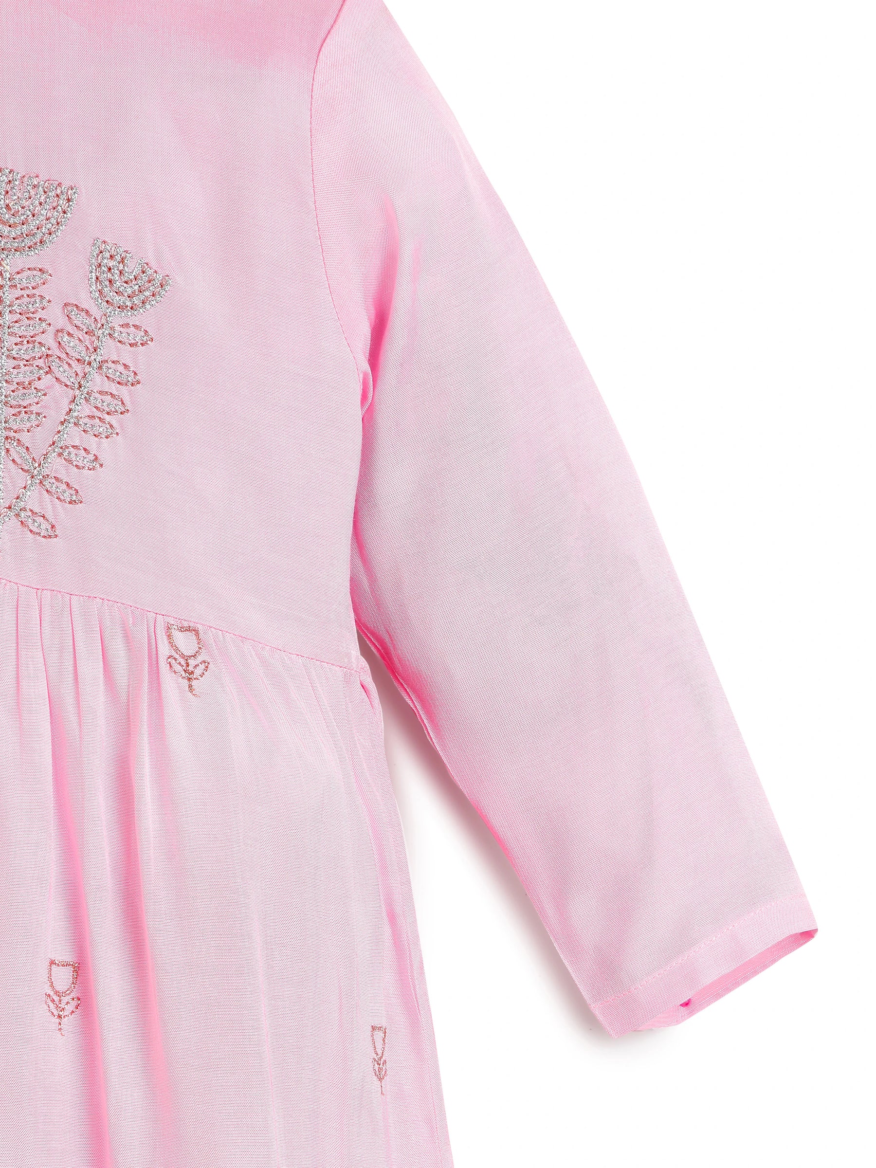 Pink Sharara Set with Dupatta
