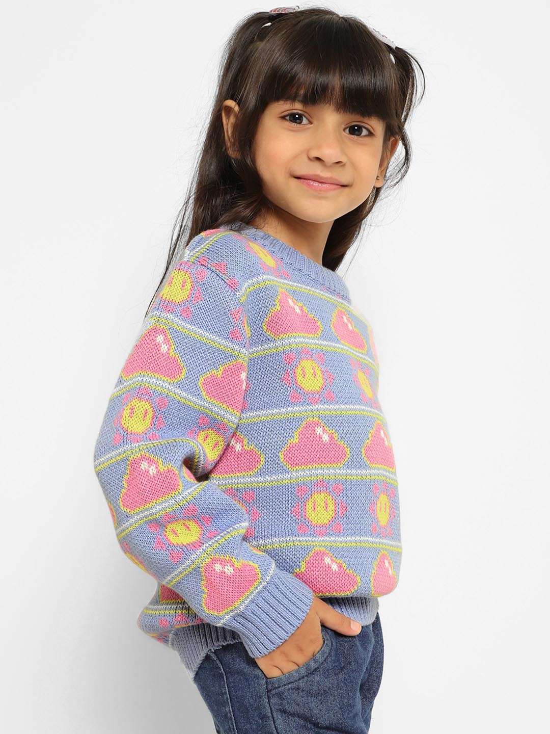 Printed Cotton Pullover