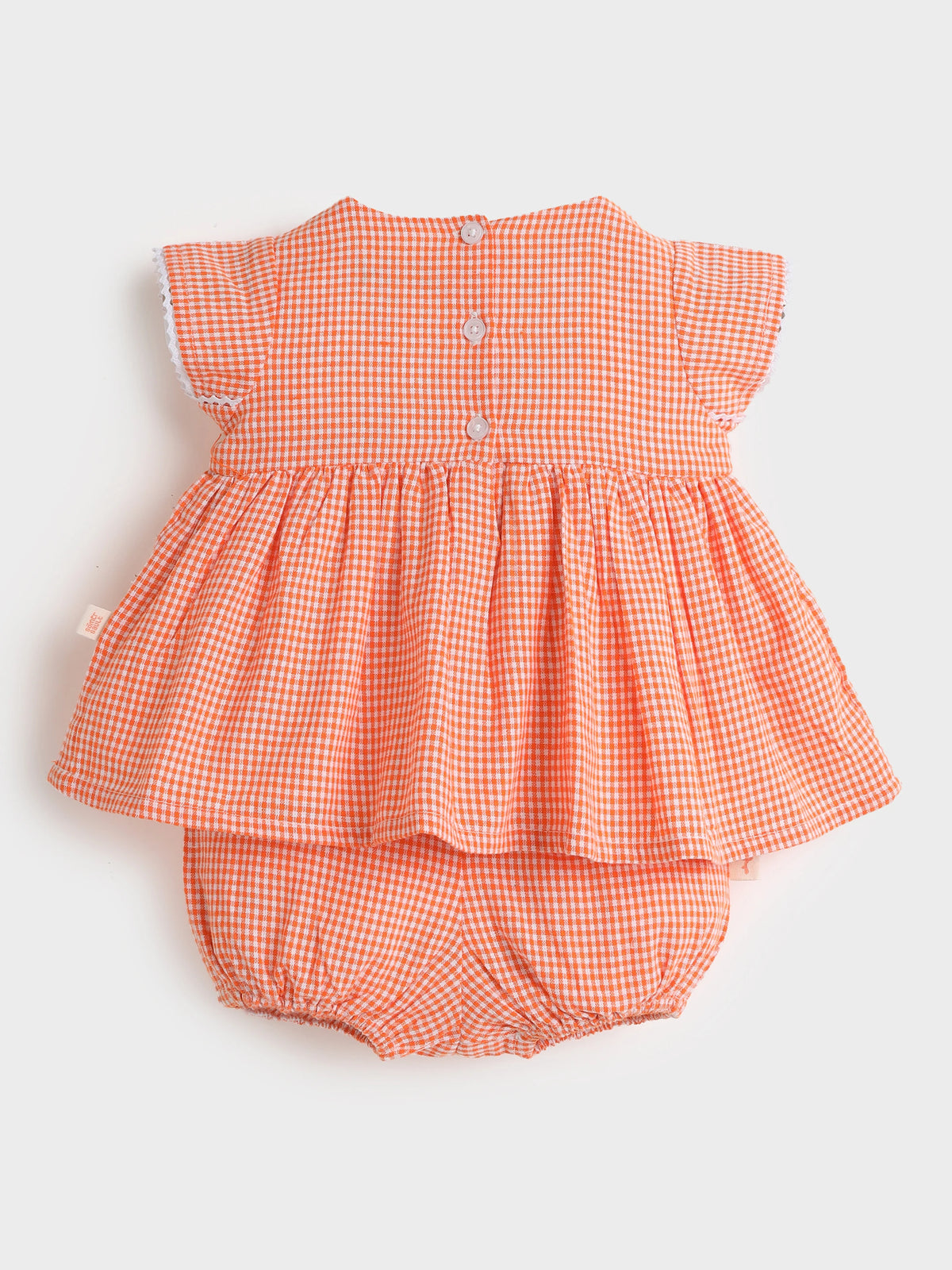 Gingham Dress & Bloomer Set